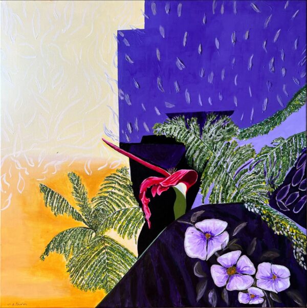 Abstraction of nature (80 x 80 cm)