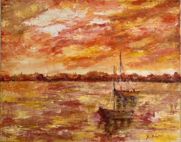 Ships in red